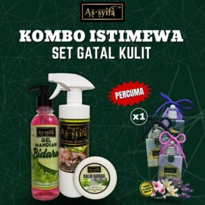 SET GATAL KULIT BIDARA AS-SYIFA