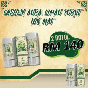 Losyen Aura Limau Purut Tok Mat - 2 BOTOL