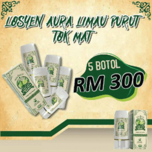 Losyen Aura Limau Purut Tok Mat - 5 BOTOL